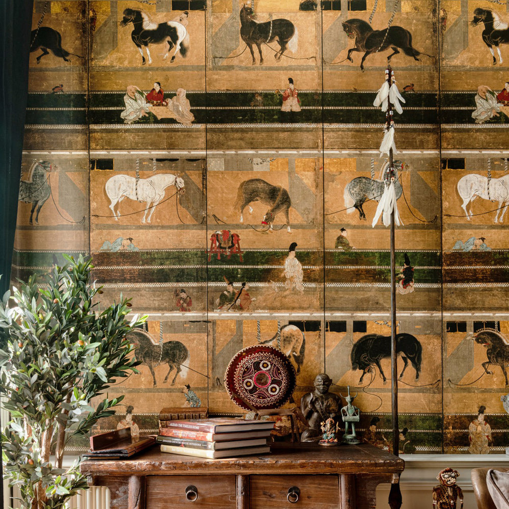 Horse Stable Wallpaper