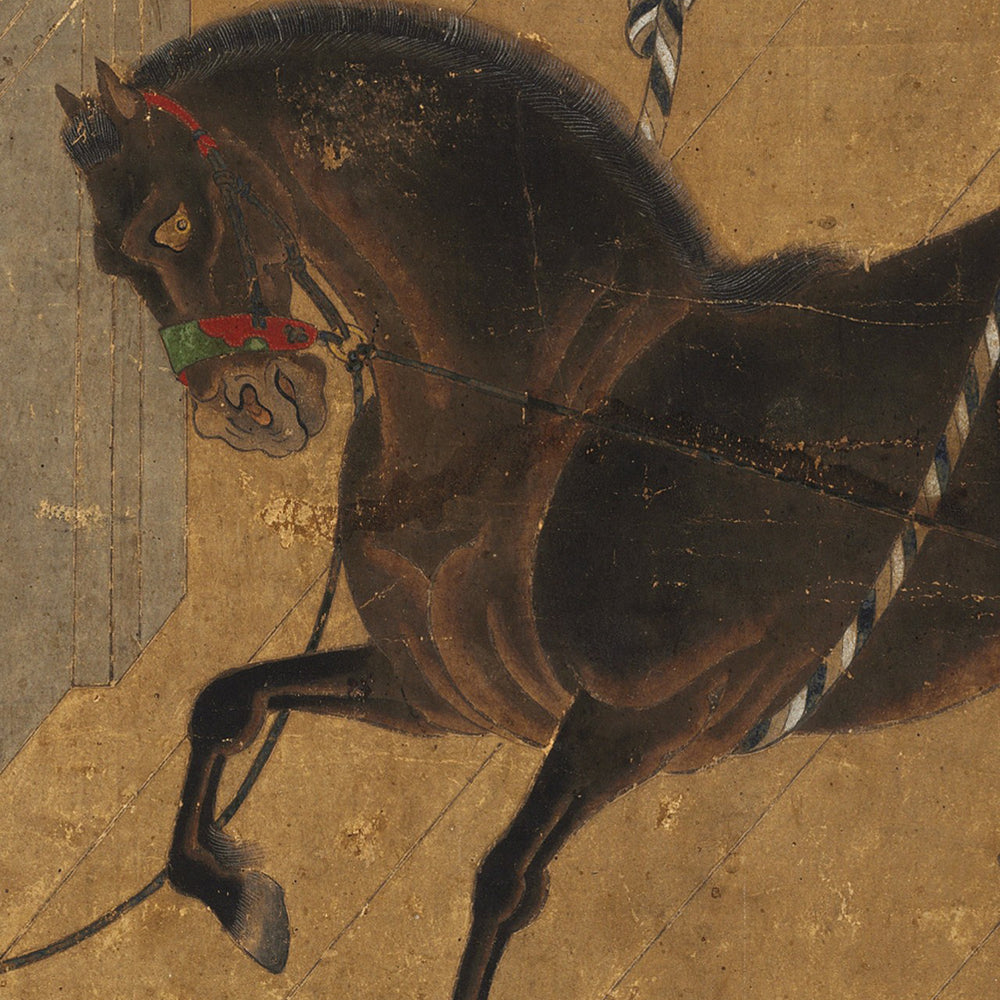 Horse Stable Wallpaper