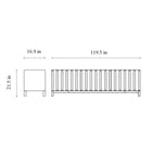 Container Three Door Cabinet