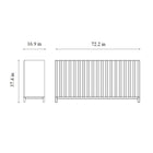 Container Two Door Cabinet