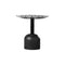 Illo Side Table  option Palladio Moro / Lacquered Antracite / Lacquered Antracite
