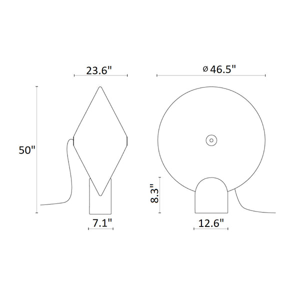 Rificolona 120 LED Floor Lamp