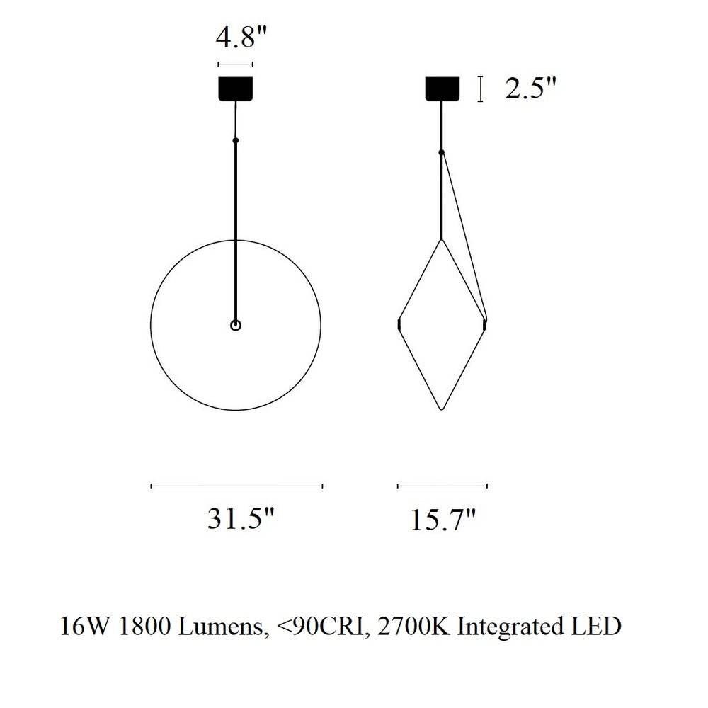 Rificolona LED Pendant Light