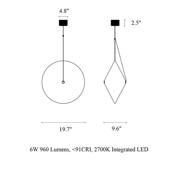 Rificolona LED Pendant Light