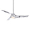 Artemis LED Ceiling Fan  option Liquid Nickel