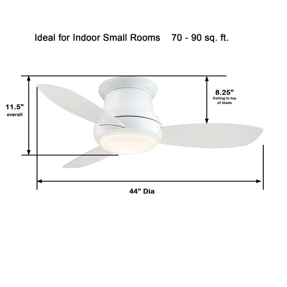 Concept II LED Ceiling Fan