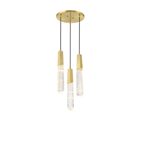 Drifting Droplets Pan LED Pendant Light