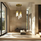Drifting Droplets Pan LED Pendant Light