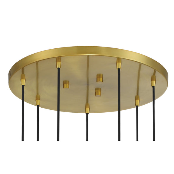 Drifting Droplets Pan LED Pendant Light