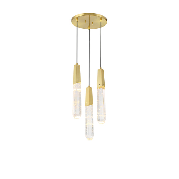 Drifting Droplets Pan LED Pendant Light