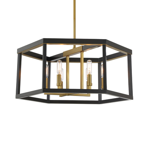 Union Estates Hexagon Pendant Light