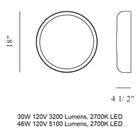 Mint Wall/Ceiling Light