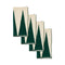 Backgammon Embroidered Linen Napkin (Set of 4)  option Green