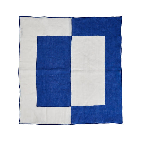 Bauhaus Embroidered Linen Napkin (Set of 4)