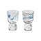 Celestial Hand-Painted Bubble Tumbler (Set of 2)  option Blue