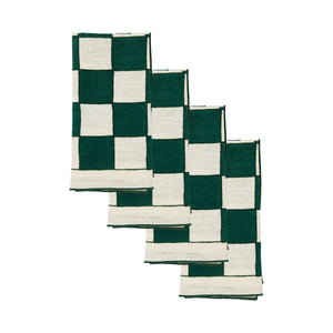 Chessboard Linen Napkin (Set of 4)