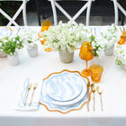 Colorblock Embroidered Linen Napkin (Set of 4)
