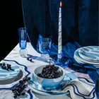 Colorblock Embroidered Linen Napkin (Set of 4)