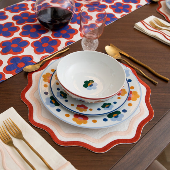 Floral Cereal Bowl (Set of 4)
