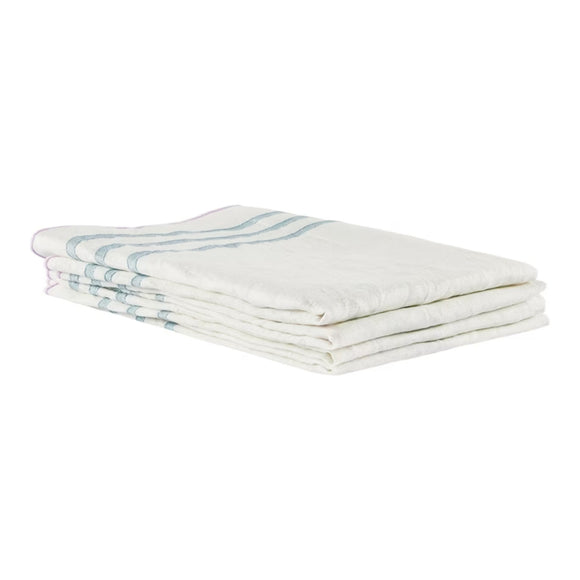Grid Embroidered Napkin (Set of 4)