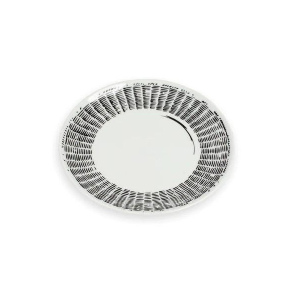 Line Drawing Salad Plate (Set of 4)