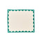 Monaco Applique Border Linen Placemat (Set of 4)  option Green