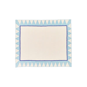 Monaco Chevron Embroidered Linen Placemat (Set of 4)