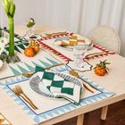 Monaco Chevron Embroidered Linen Placemat (Set of 4)