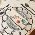 Place Du Jour Embroidered Linen Placemat (Set of 4)