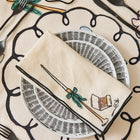 Place Du Jour Embroidered Linen Placemat (Set of 4)