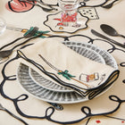 Place Du Jour Embroidered Linen Placemat (Set of 4)