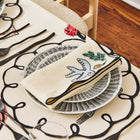 Place Du Jour Embroidered Linen Placemat (Set of 4)