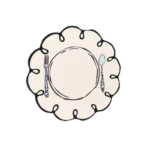 Place Du Jour Embroidered Linen Placemat (Set of 4)