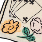 Salon Motif Embroidered Linen Napkin (Set of 4)