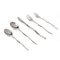 Squiggle 5-Piece Cutlery Set  option Shiny Silver