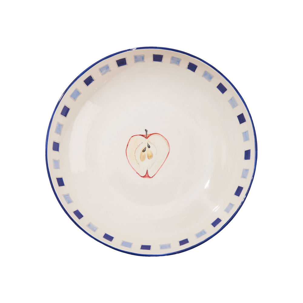 Still Life Hand-Painted Serving Bowl