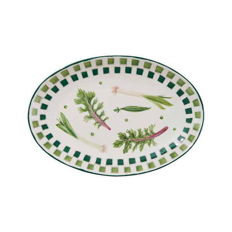 Still Life Hand-Painted Serving Platter