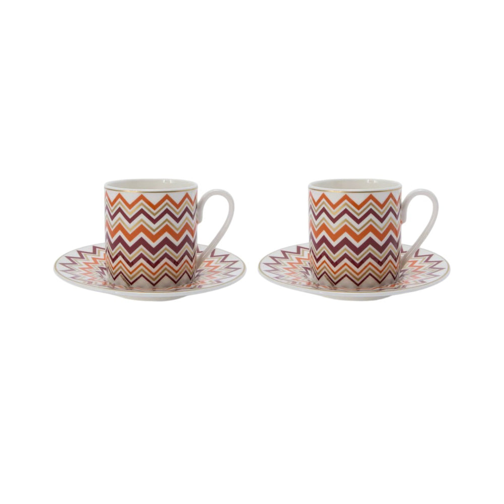 Iconic Coffee Cup and Saucer Set