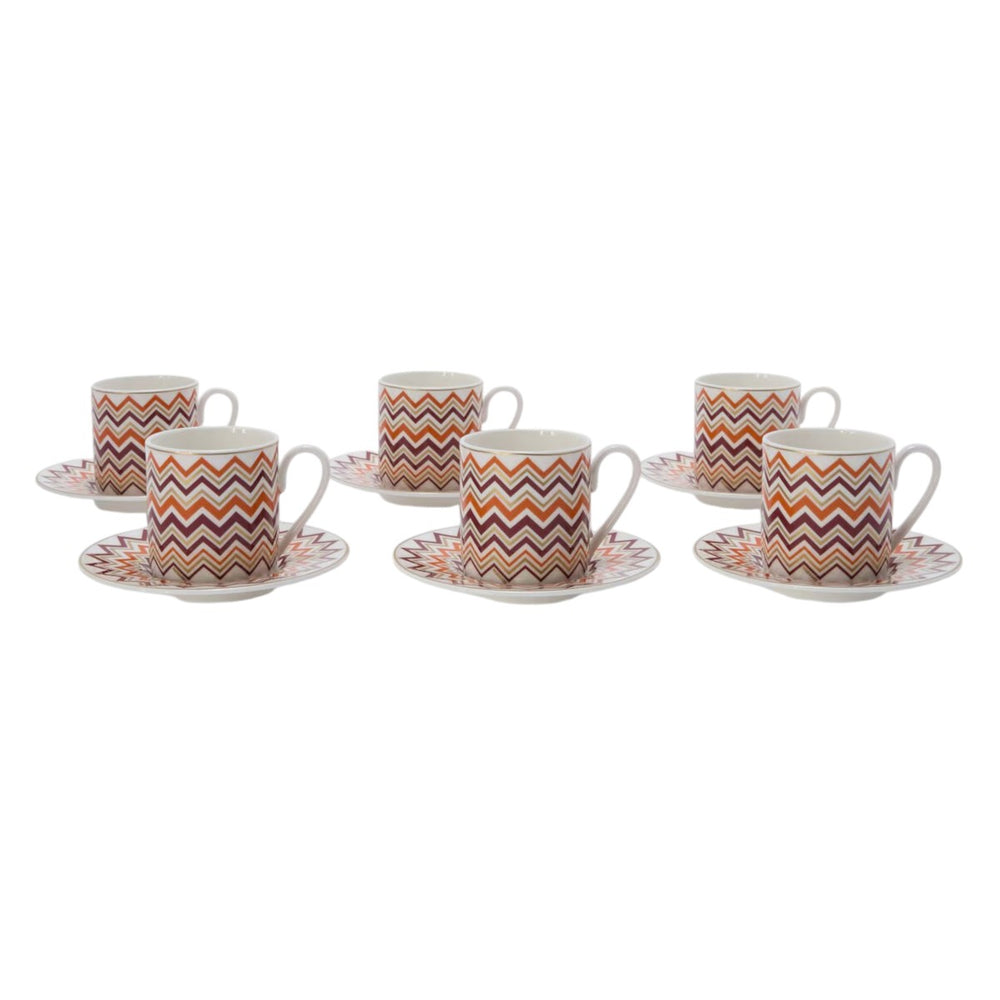 Iconic Coffee Cup and Saucer Set