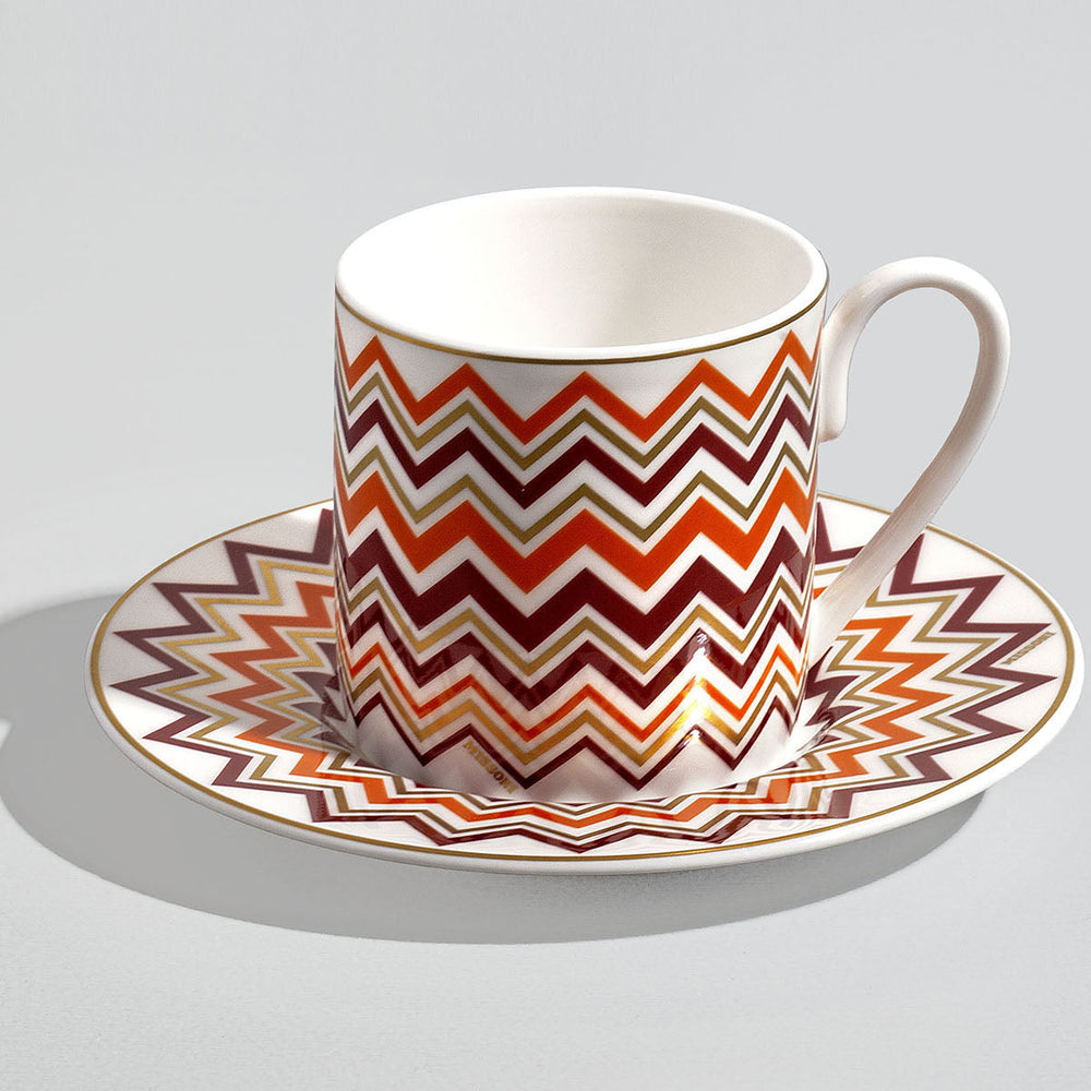 Iconic Coffee Cup and Saucer Set