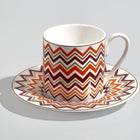 Iconic Coffee Cup and Saucer Set