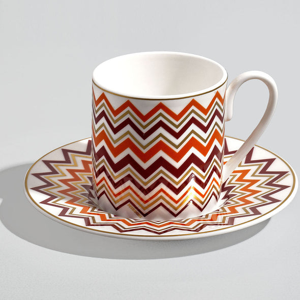 Iconic Coffee Cup and Saucer Set