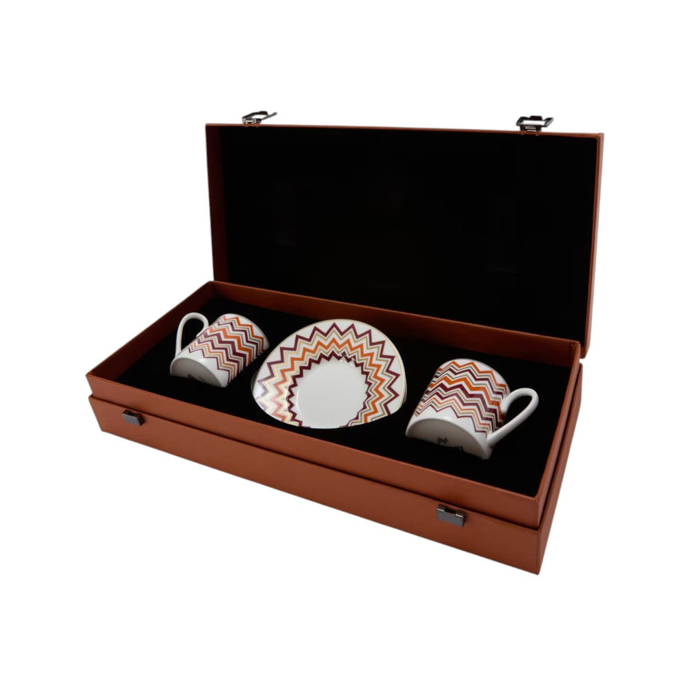 Iconic Coffee Cup and Saucer Set
