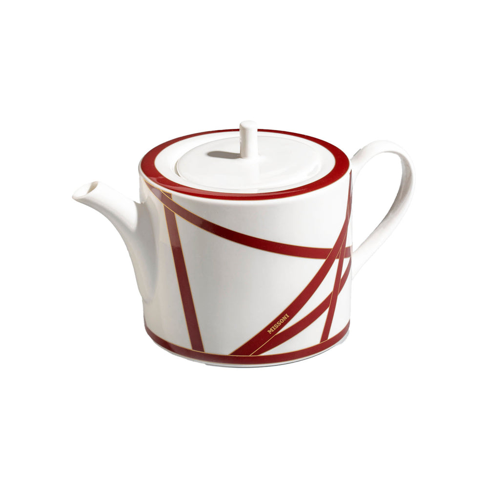 Nastri Bordeaux Tea and Coffee Pot