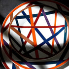 Nastri Multicolor Bread and Butter Plate (Set of 2)