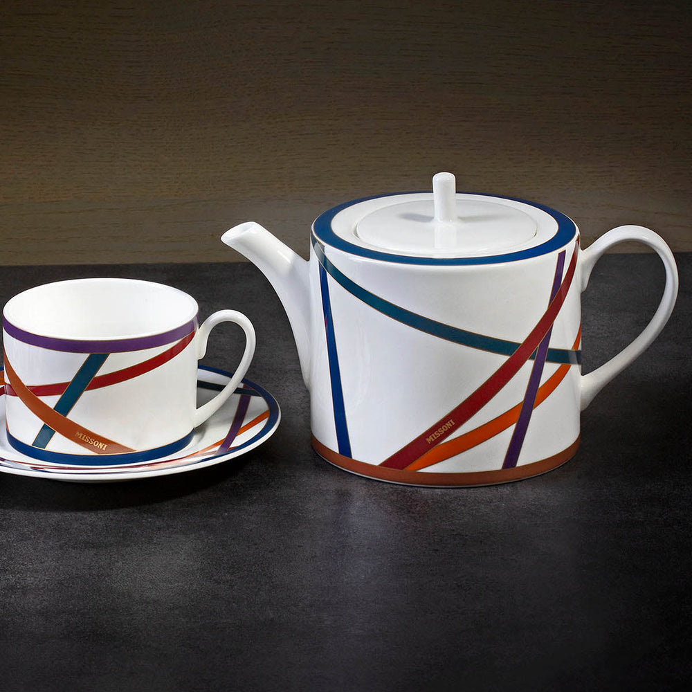 Nastri Multicolor Tea and Coffee Pot