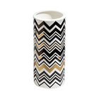 Zig Zag Gold High Vase