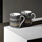 Zig Zag Gold Mug Cup