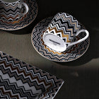 Zig Zag Gold Tray