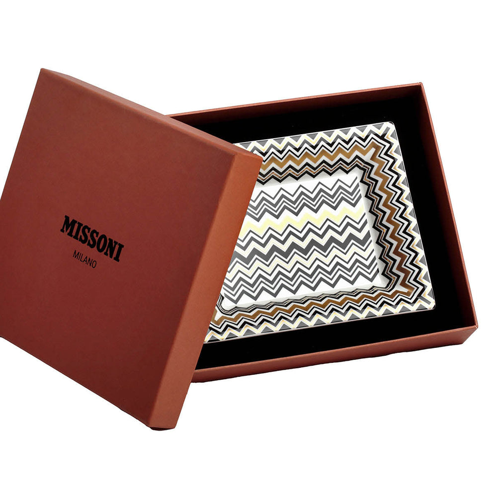 Zig Zag Gold Tray